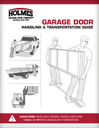 Garage Door Handling & Transportation Guide